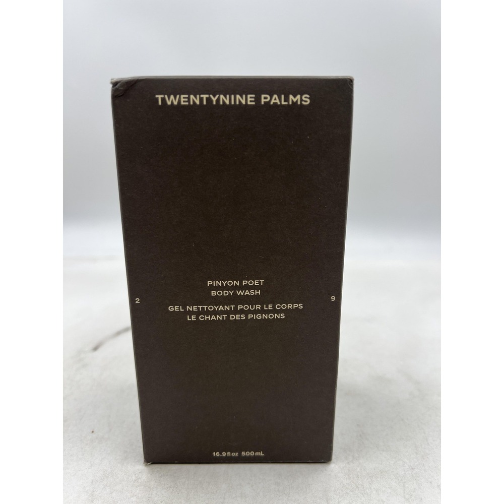Twentynine Palms Pinyon Poet Body Wash 16.9oz 500mL Vegan Bay Laurel Jojoba New